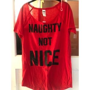 NWT VS PINK sleep shirt